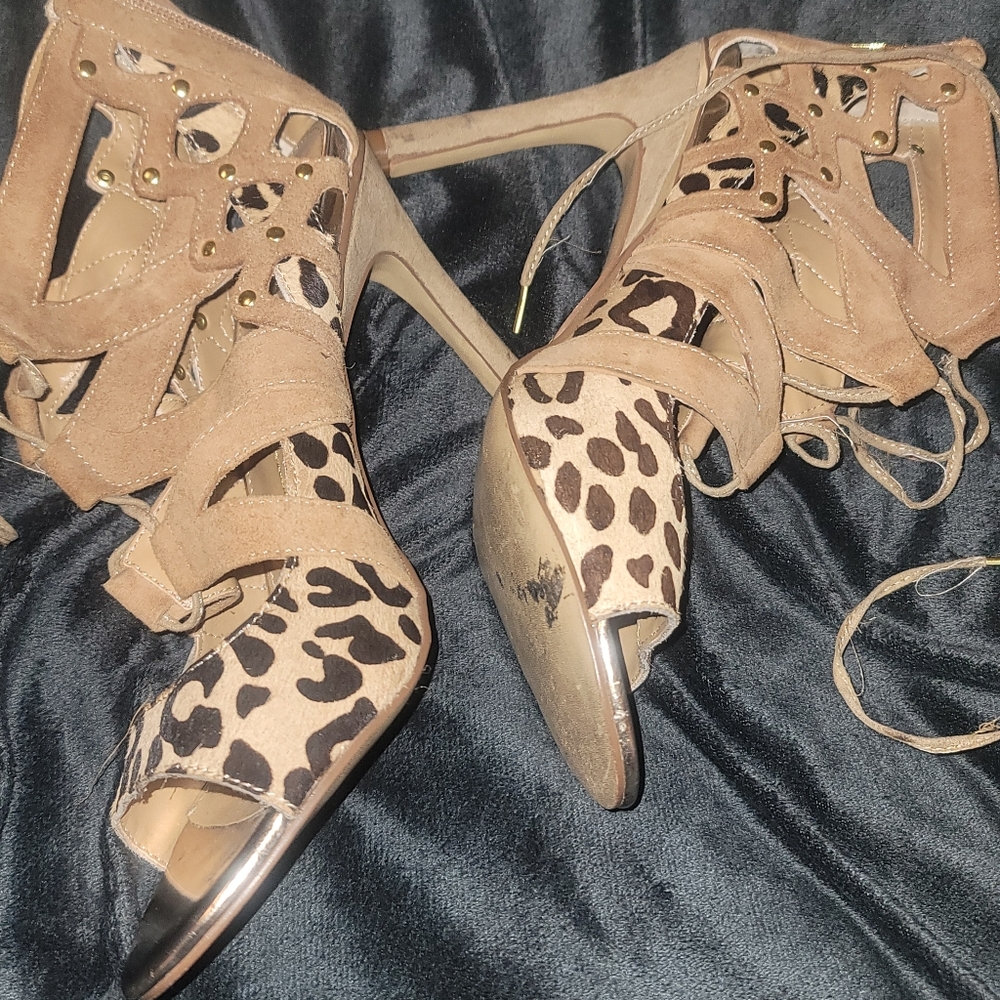Animal Print Heels